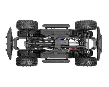TRAXXAS TRX-4 LR Defender rot 1/10 Crawler RTR Brushed, Clipless, Combo, inkl.2s Lipo Lader, Adapter
